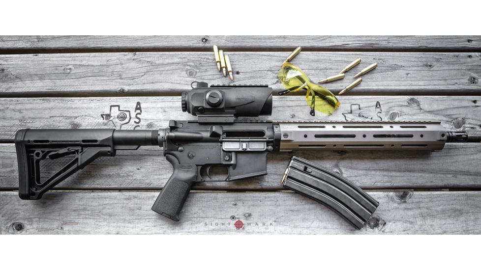 Sightmark Wolfhound 6x44 Prismatic Shockproof Weapon Sight w/ HS-223 Reticle SM13026