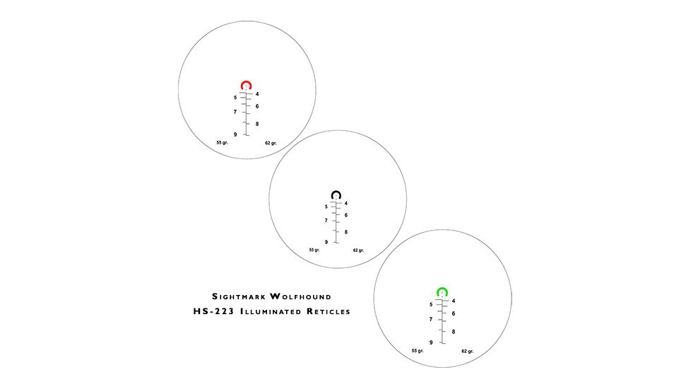 Sightmark Wolfhound 6x44 Prismatic Sight SM13026
