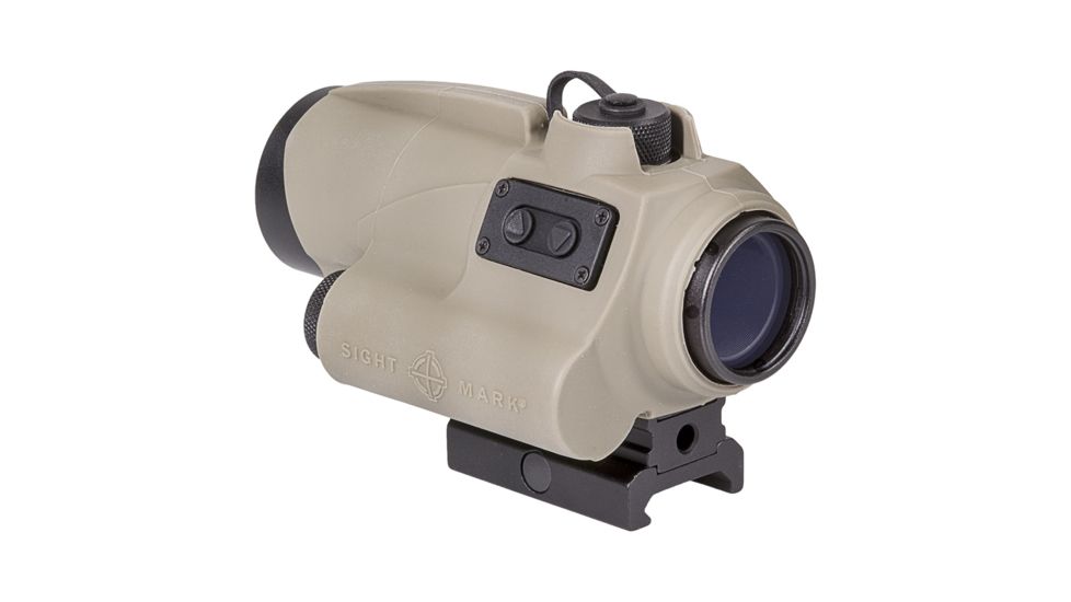Sightmark Wolverine Red Dot Sight, 1x28 mm, 2 MOA Red Dot Reticle, Dark Earth, SM26020DE