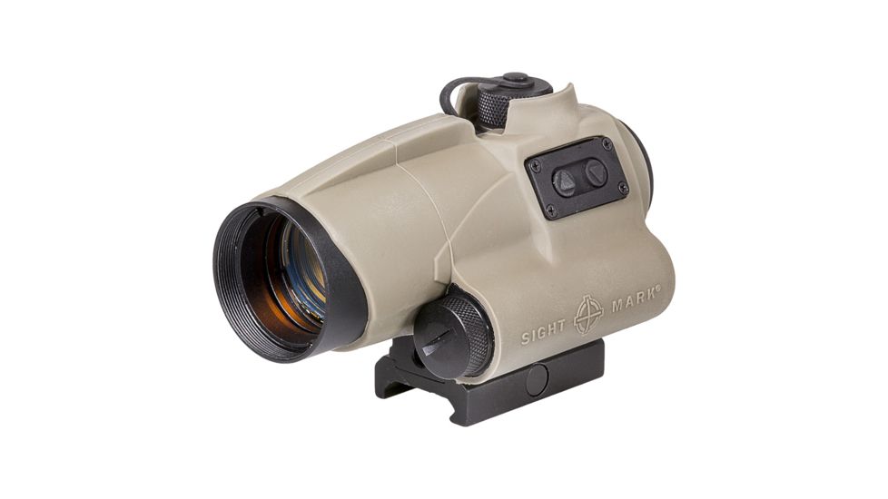 Sightmark Wolverine Red Dot Sight, 1x28 mm, 2 MOA Red Dot Reticle, Dark Earth, SM26020DE
