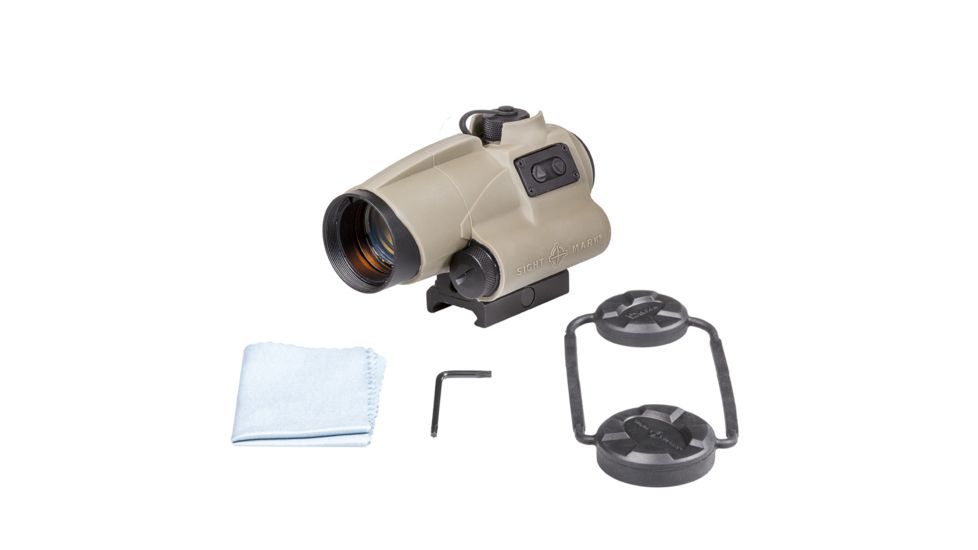 Sightmark Wolverine Red Dot Sight, 1x28 mm, 2 MOA Red Dot Reticle, Dark Earth, SM26020DE