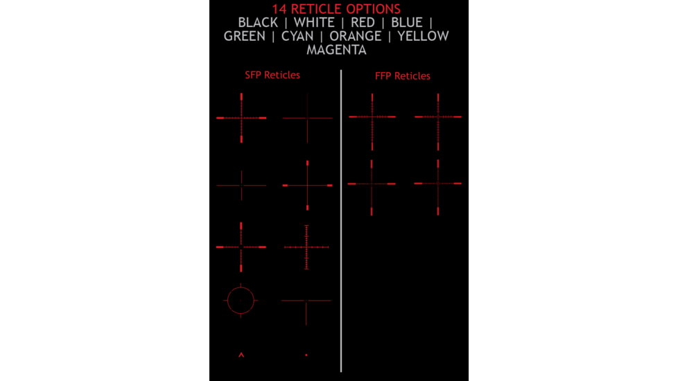 SightMark Wraith 4K Mini Digital Night Vision Rifle Scope, 2-16x32mm, Dual Focal Plane, Multiple Reticles, Black, SM18041
