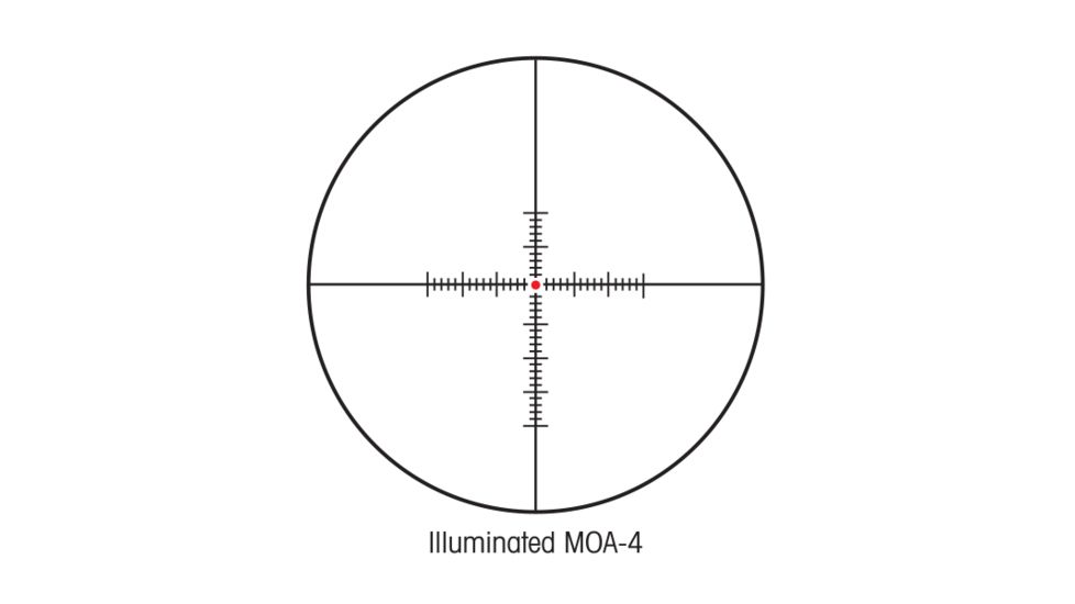 Sightron S-TAC 30MM 1-7x24 Rifle Scope IRMOA, Black, 26001