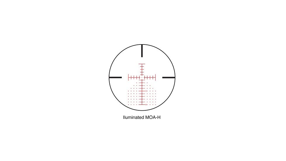 Sightron SIIISS 8-32X56mm LR IRMOA-H Rifle Scope, 30mm, IRMOA-H Reticle, Black, 25015