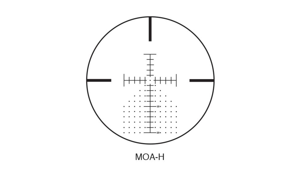 Open Box, Dealer Demo, Sightron SIIISS 8-32X56mm LR MOA-H Rifle Scope, 30mm, MOA-H Reticle, Black, SIIISS832X56LRMOA-H-DMO