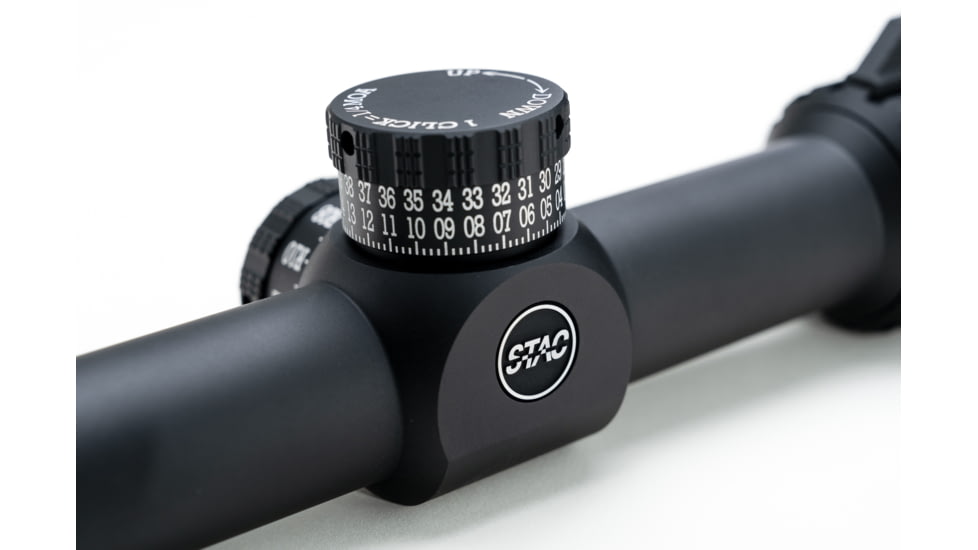 Sightron S-TAC 1-4.5X 24mm Service Rifle Scope, 30mm Tube, Second Focal Plane, SR1 Reticle, Matte Black, 26021