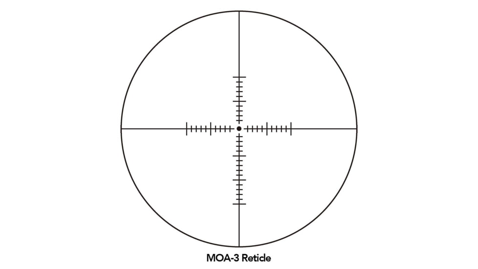 Sightron S-TAC 30MM 3-16x42 Rifle Scope MOA, Black, 26013
