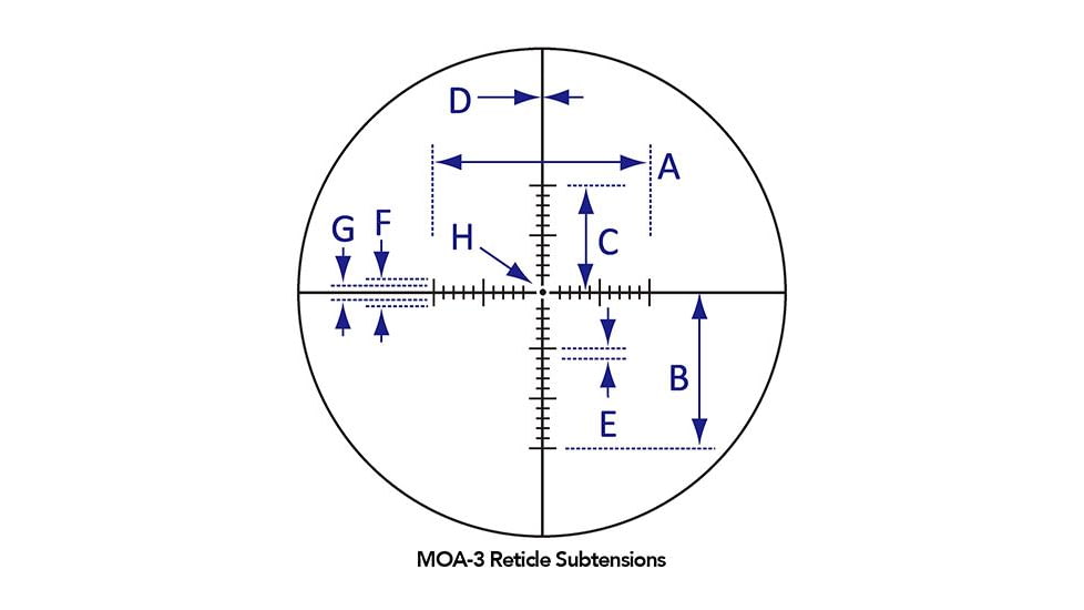 Sightron S-TAC 30MM 3-16x42 Rifle Scope MOA, Black, 26013