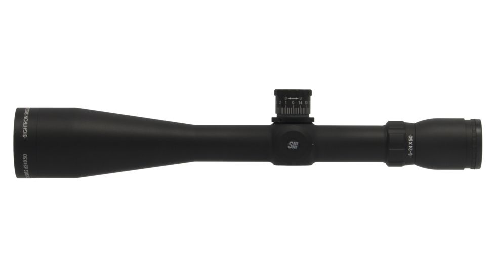Sightron Scope Siii 6-24x50 Lr Moa Zero Stop 30mm Sf Matte, 25168