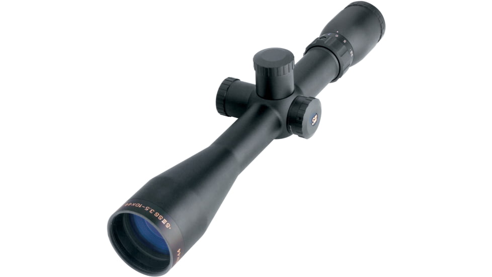 Sightron SIII 3.5-10x44mm Rifle Scope, 30mm Tube, SFP, Mil-Dot, Target Knobs, Black, 25900