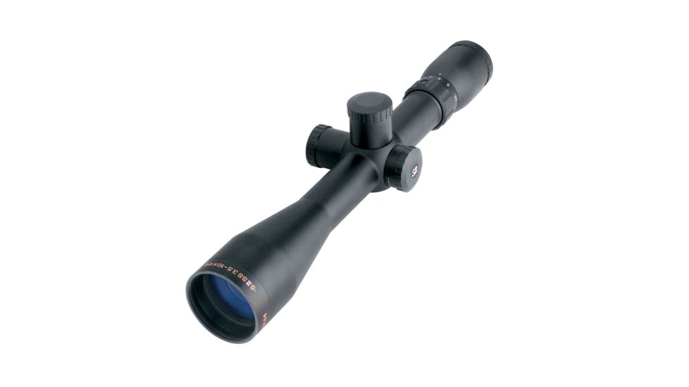 Sightron SIII 30mm Tube Waterproof 3.5-10x44 Rifle Scope, Black, Mil-Dot, Target Knobs, 25130