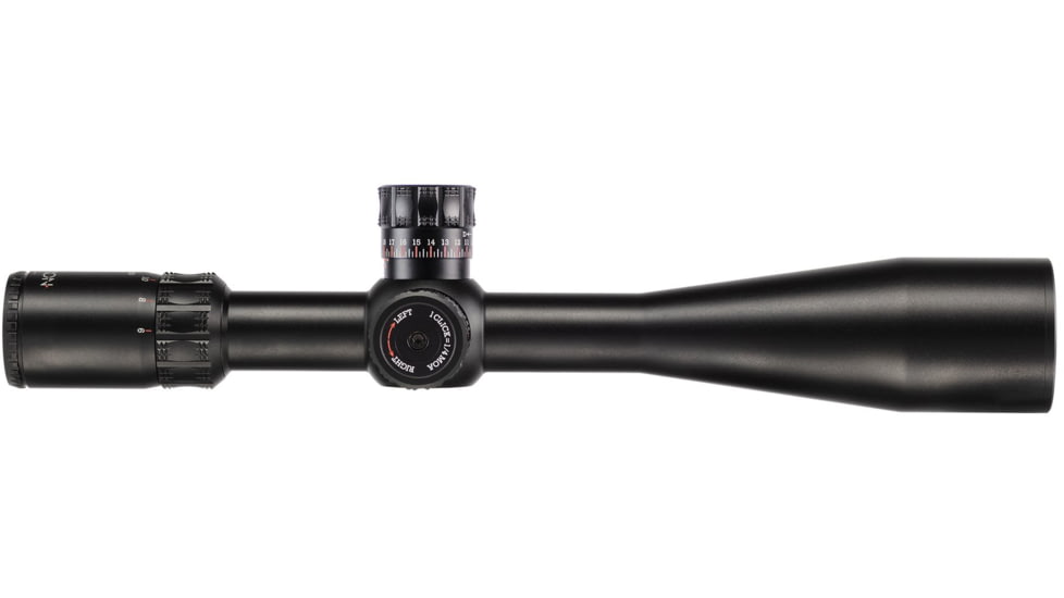 Sightron SIII PLR Rifle Scope, 6-24x50mm, 30mm Tube, SFP, Mil-Hash Reticle, Satin, Black, 28008