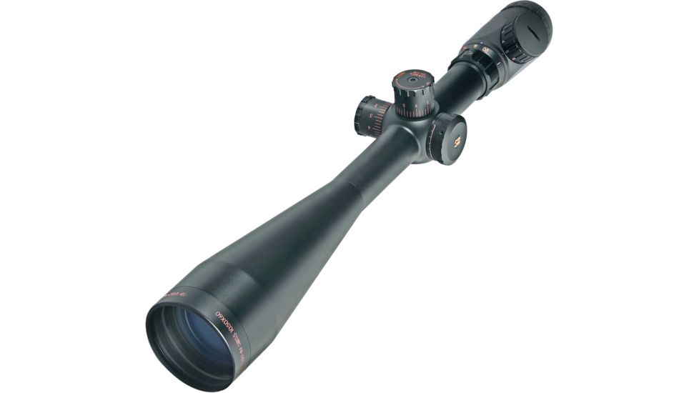 Sightron SIII Rifle Scope, 10-50x60mm, 30mm Tube, Side Focus, Illuminated MOA -1 Reticle, Black, Medium, 25214