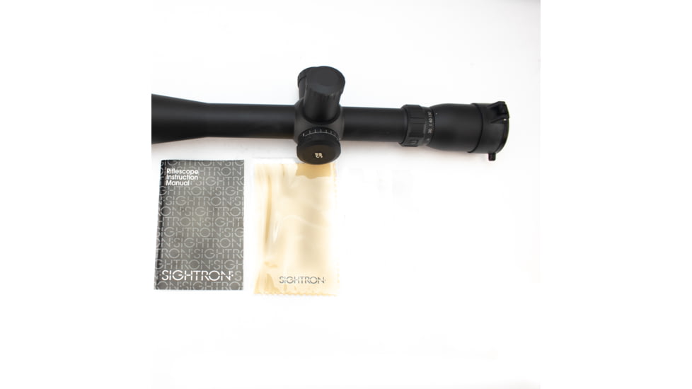Sightron SIII SS Rifle Scope, 10-50x60mm, 30mm Tube, Side Focus, Dot Reticle, Black, 25138