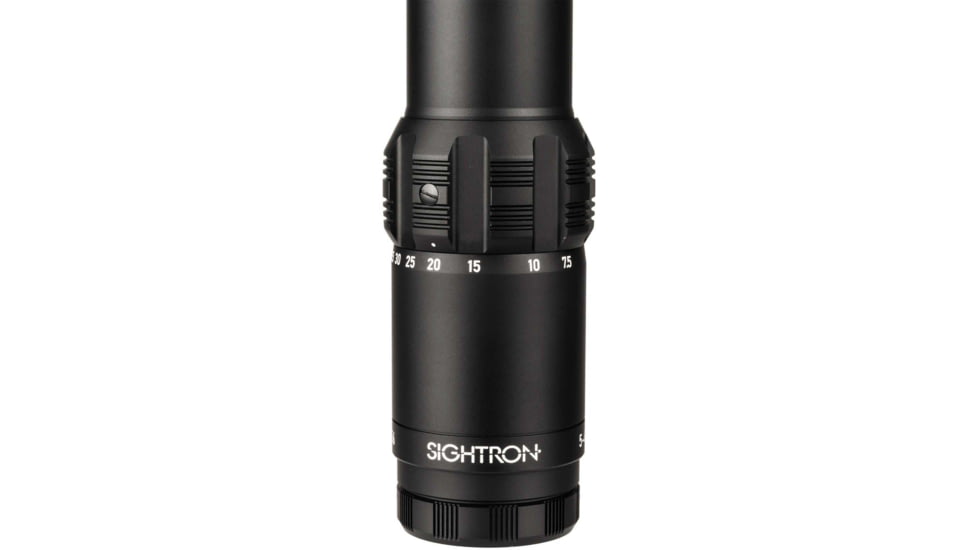 Sightron SVIIISSED ED IR Zero Stop Rifle Scope, 5-40x56mm, 40mm Tube, First Focal Plane, Illuminated MH-6 Reticle, Black, 29000