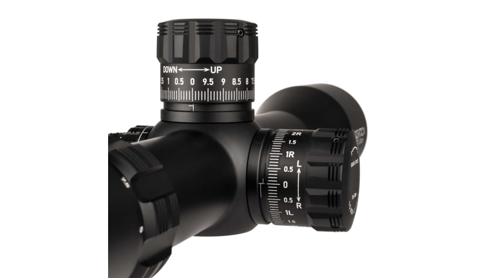 Sightron SVIIISSED ED IR Zero Stop Rifle Scope, 5-40x56mm, 40mm Tube, First Focal Plane, Illuminated MH-6 Reticle, Black, 29000