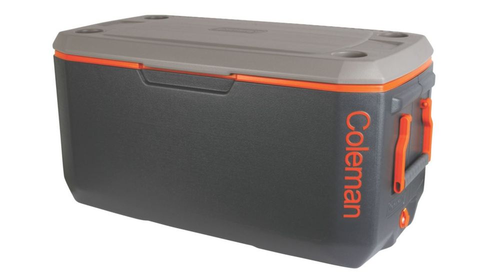Coleman Signature 120 Quart Xtreme 6 Cooler, OMLD, Dark Gray / Orange / Gray, Holds 204 Cans 3000002559