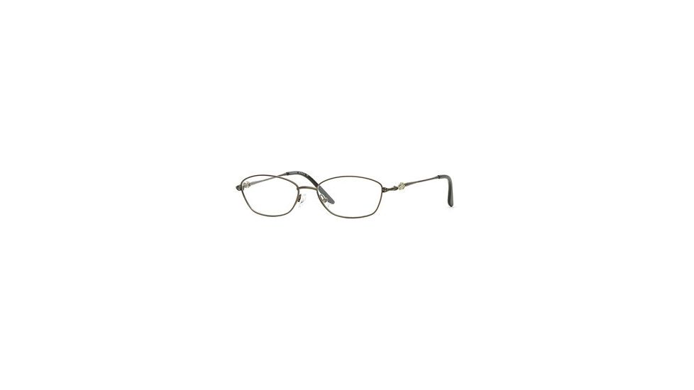 Calligraphy Collections Atwood SESC ATWO00 Bifocal Prescription Eyeglasses - Dark Brown/gold SESC ATWO005235 BND