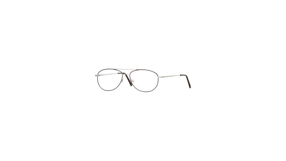 Calligraphy Collections Aviator SESC AVIA00 Progressive Prescription Eyeglasses - Aubergine SESC AVIA005645 BN