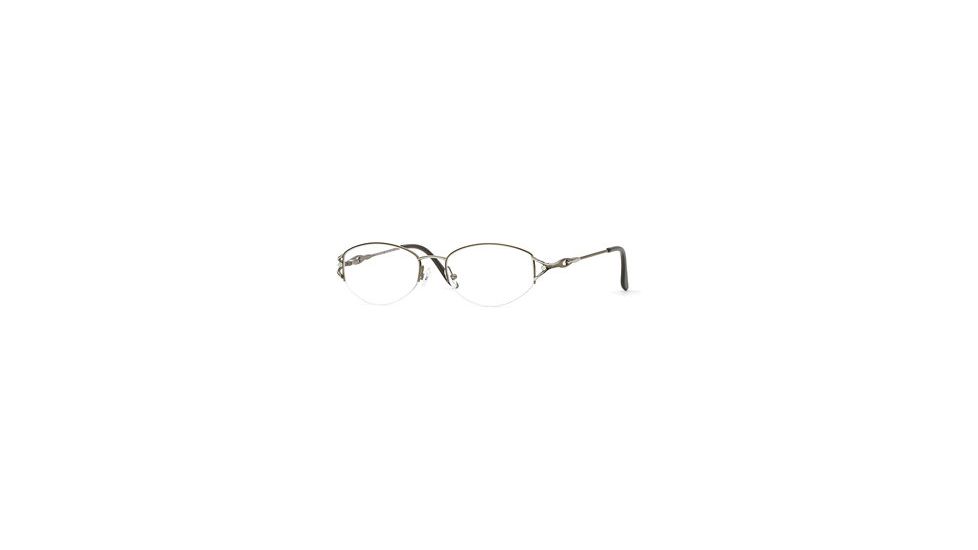 Calligraphy Collections Dickenson SESC DICK00 Progressive Prescription Eyeglasses - Brown/silver SESC DICK005235 BN
