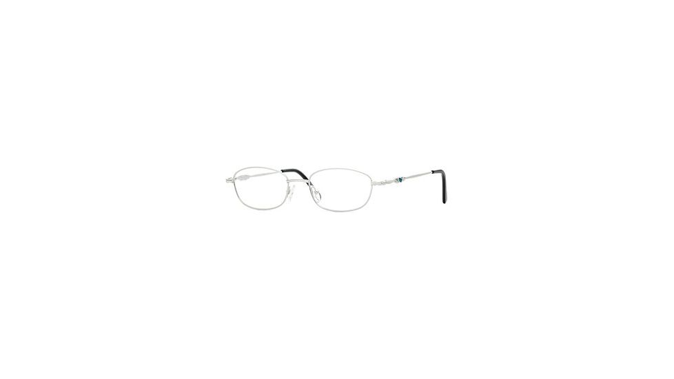 Calligraphy Collections Jennings SESC JENN00 Progressive Prescription Eyeglasses - Silver SESC JENN005240 SV