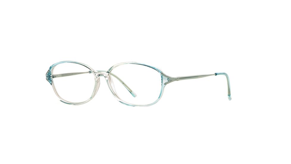 Calligraphy Collections Rand SESC RAND00 Progressive Prescription Eyeglasses - Blue SESC RAND005235 BL