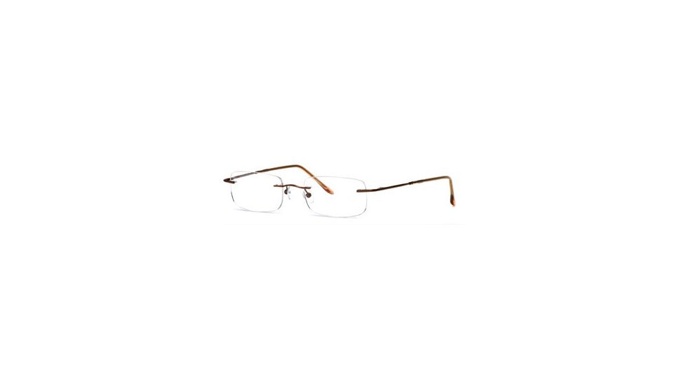 Calligraphy Collections Scanner SESC SCAN00 Eyeglass Frames - Light Brown SESC SCAN005140 GO