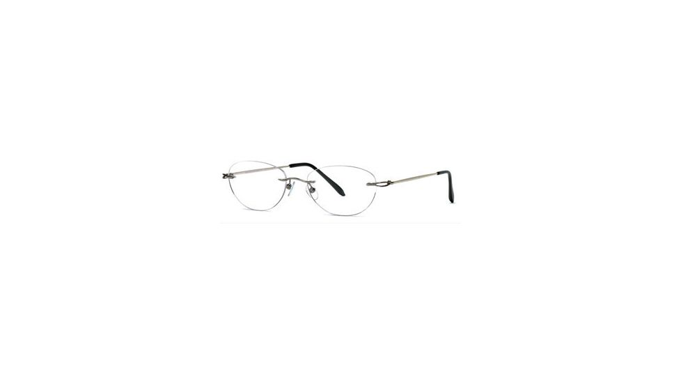 Calligraphy Collections Thinline SESC THIN00 Bifocal Prescription Eyeglasses - Silver SESC THIN005035 SV