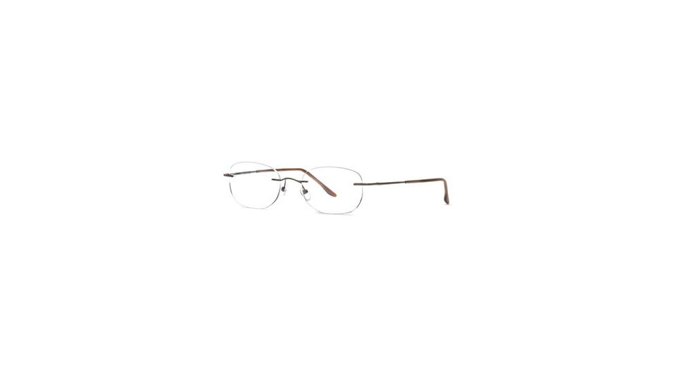 Calligraphy Collections Velocity SESC VELO00 Single Vision Prescription Eyewear - Brown SESC VELO005440 BN