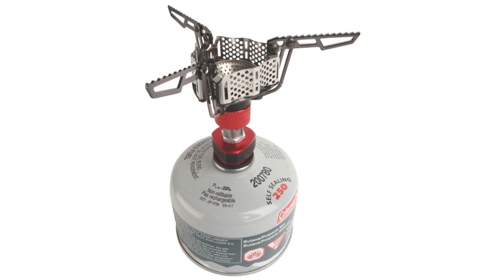 Coleman Signature Fyrestorm 1-Burner Backpacking Camping Stove, 12,000 BTU 2000023097