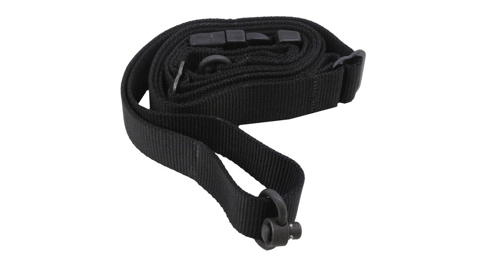 SigTac Black Nylon Adjustable 2 Point Sling, Push Button QD Swivel for SIG516 110073