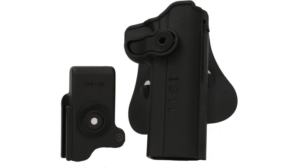 SigTac Retention Roto Paddle Holster, 1911 w/Integrated Mag Pouch 173788