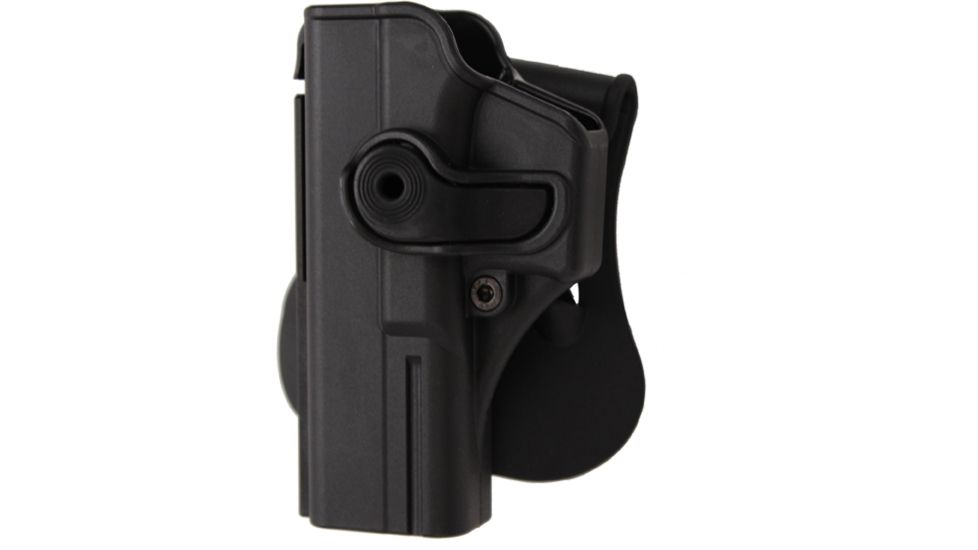 SigTac Retention Roto Paddle Holster, Fits Glock 17, 22, 31, 34, 35, Left Hand 110112