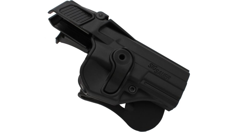 SigTac Retention Roto Paddle Holster, Level 3, SP2022, Black 110094