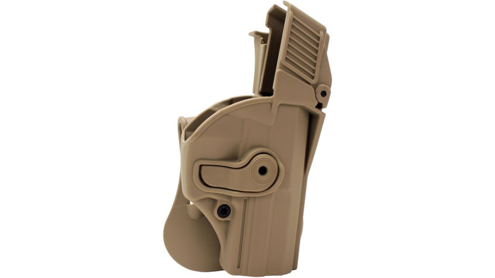 SigTac Retention Roto Paddle Holster, USP Compact 9/40, Level 3, Tan 110140, EDEMO1