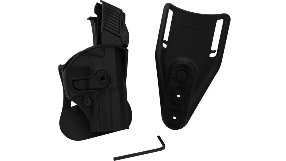 SigTac Retention Roto Paddle Holster, USP Compact 9 mm/40 LEVEL 3 Black 110139