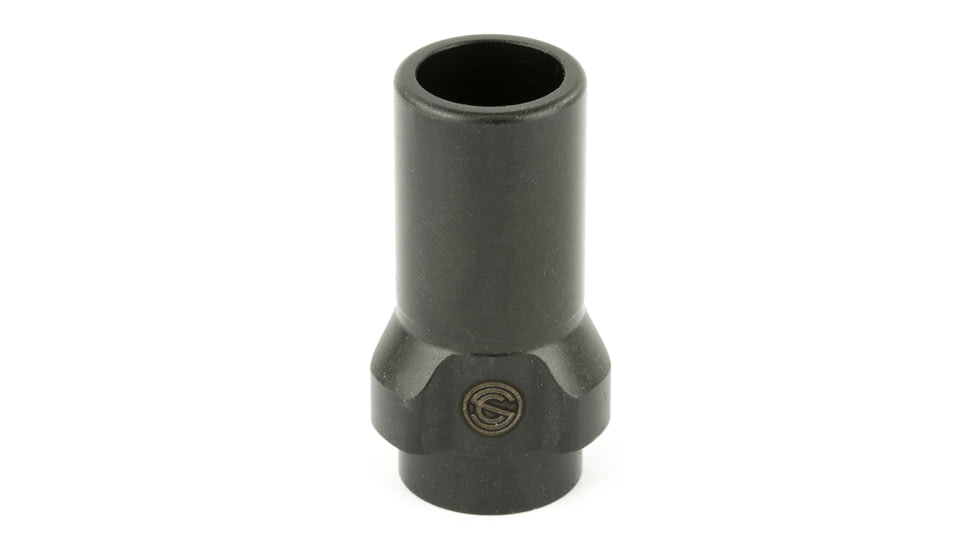 SilencerCo 3-Lug Muzzle Device, 1/2x28, 9mm, Black, AC2604