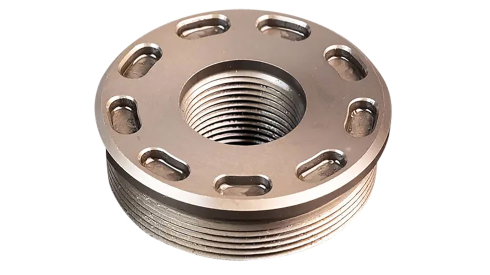 SilencerCo Bravo Direct Thread Mount, 1/2-28 Tpi, Black Titanium, AC5320