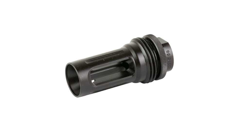 SilencerCo ASR Closed Tine Flash Hider, 223 Remington/556NATO, 1/2X28, Black, AC5326