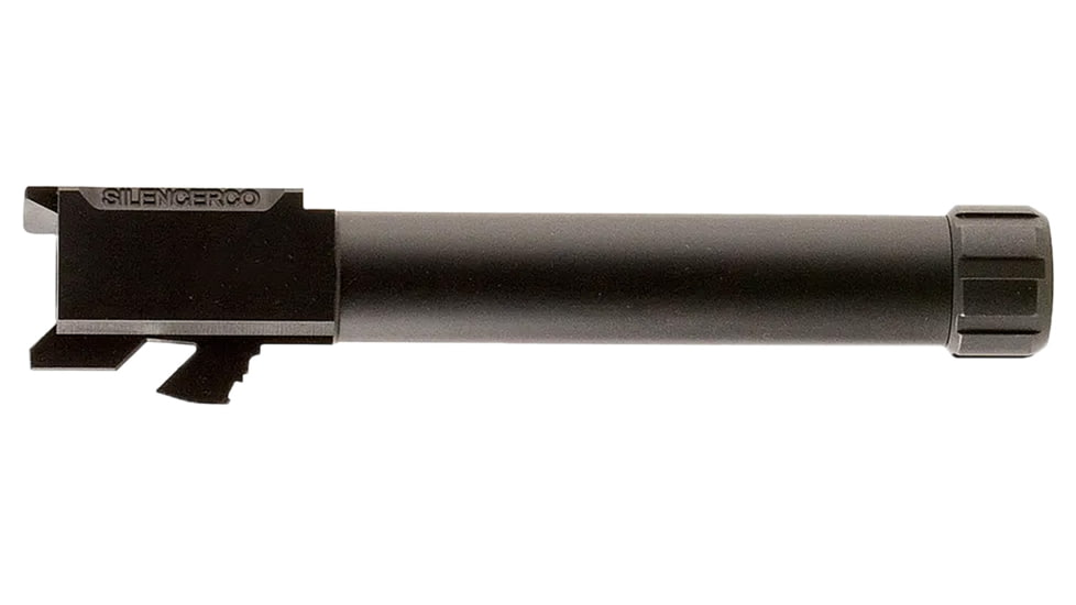 SilencerCo AC5335 9mm 1/2x28 416R Stainless Steel Black