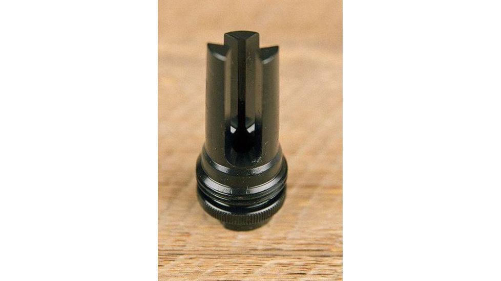 SilencerCo ASR Flash Hider, 1/2x28, 9mm, Black, AC1570
