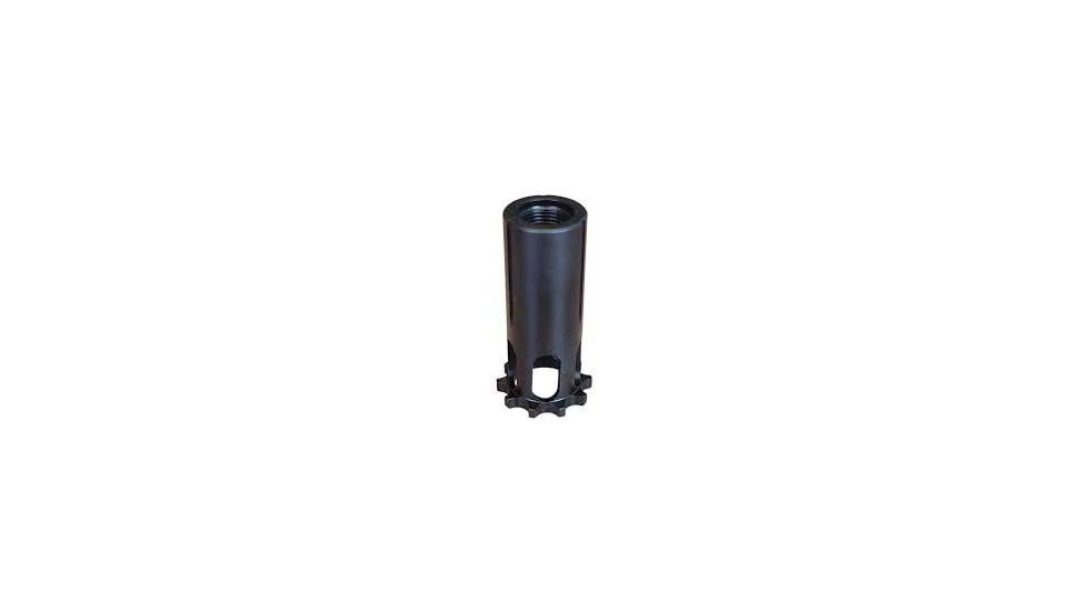 SilencerCo Piston Muzzle Device, M13.5x1LH, Black, AC26