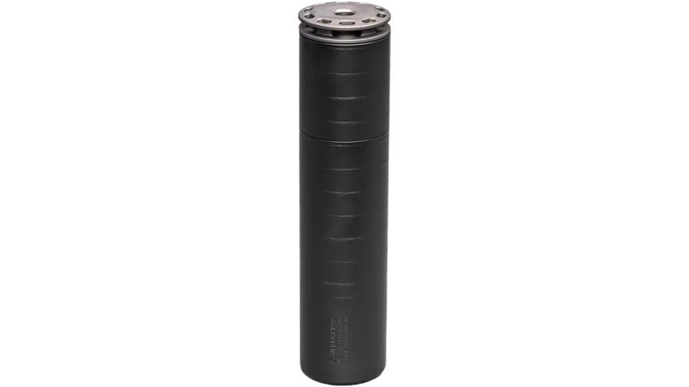 SilencerCo Scythe STM DT .300 Remington Ultra Magnum Suppressor, 1.73x6.9in, 5/8x24, Black, 100000231887
