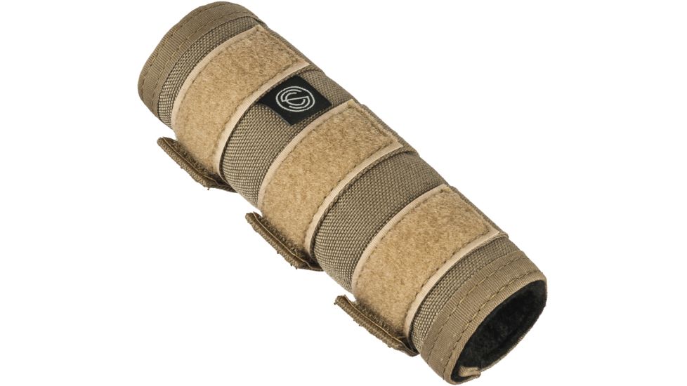 SilencerCo Suppressor Cover 6 Inch Flat Dark Earth, EDEMO1