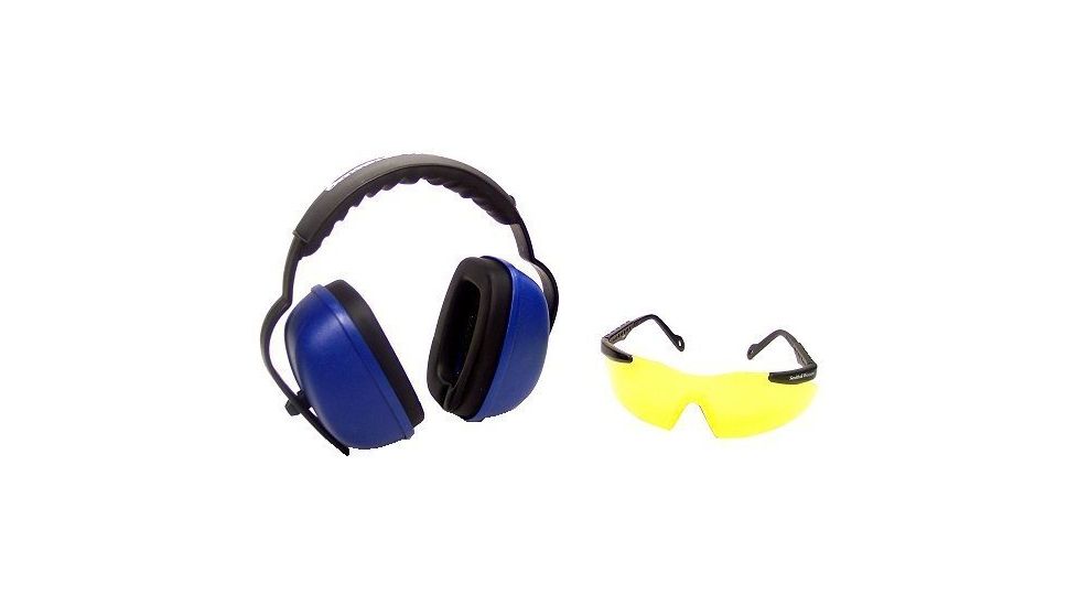 Silencio Glasses w/Spherical Lens &amp; Suppressor Earmuffs w/Smith &amp; Wesson Lo 3011730
