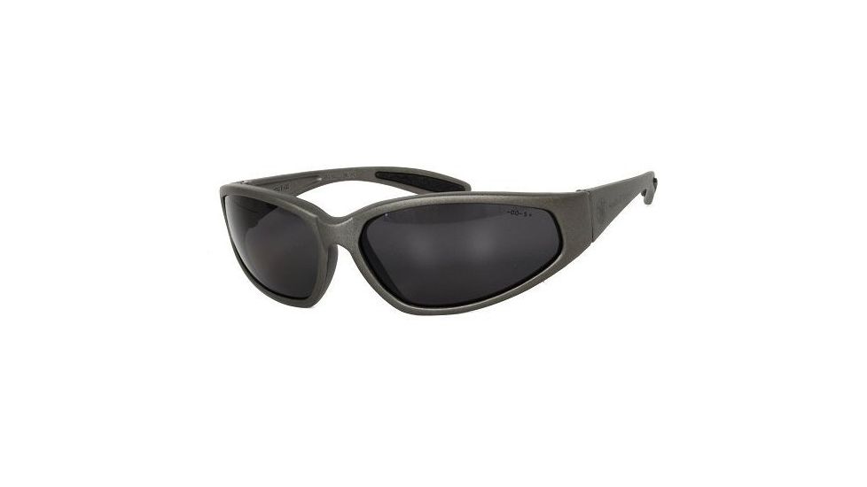 Silencio Smith &amp; Wesson Glasses w/Metallic Gray Frame &amp; Polarized Gray Lens 3018473