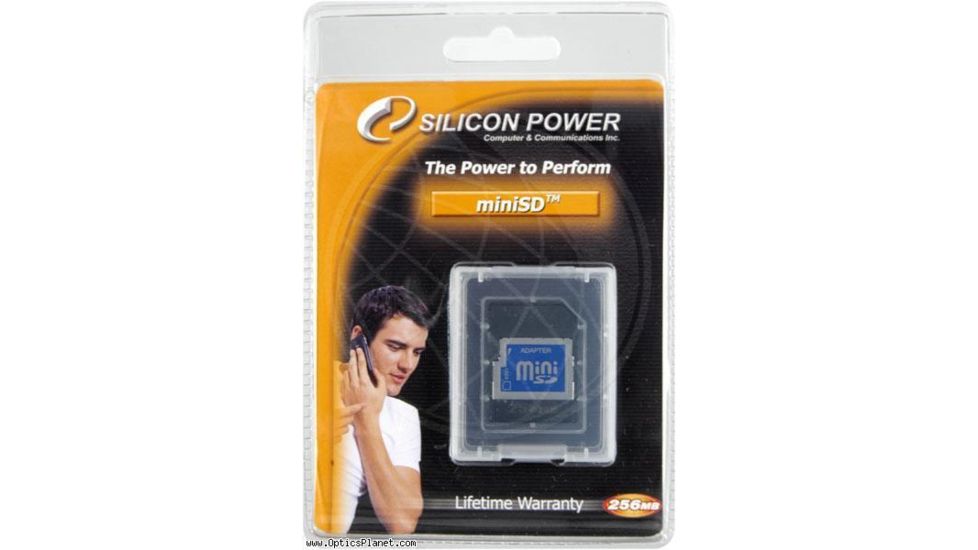 Silicon Power 256MB Mini Secure Digital Memory Card