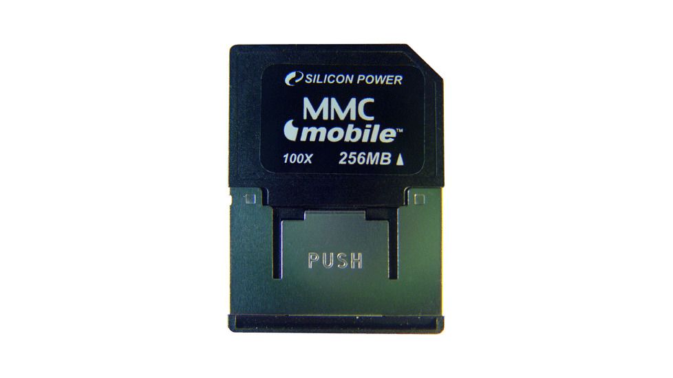 Silicon Power MMC Mobile Flash Memory Cards SP512MBMMM100V10
