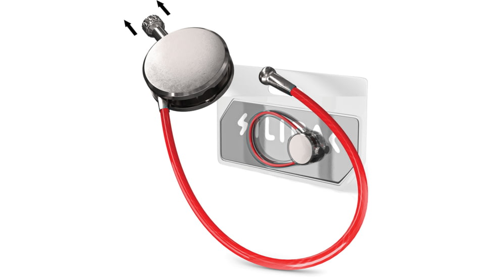 SILIPAC Easy Lock Cable Red