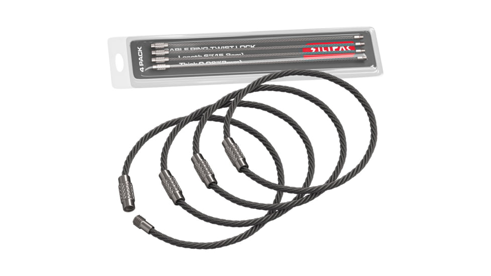 SILIPAC Twist Lock Cable Ring Uncoated